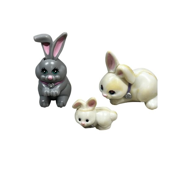 Littlest Pet Shop set of 3 Rabbits‎ - Picture 1 of 4